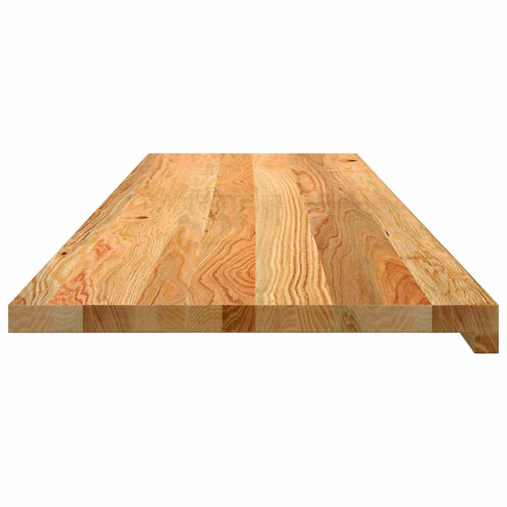 Περβάζια παραθύρων 2 τεμ. Αν. Καφέ 140x40x2εκ. Μασίφ Ξύλο Δρυός