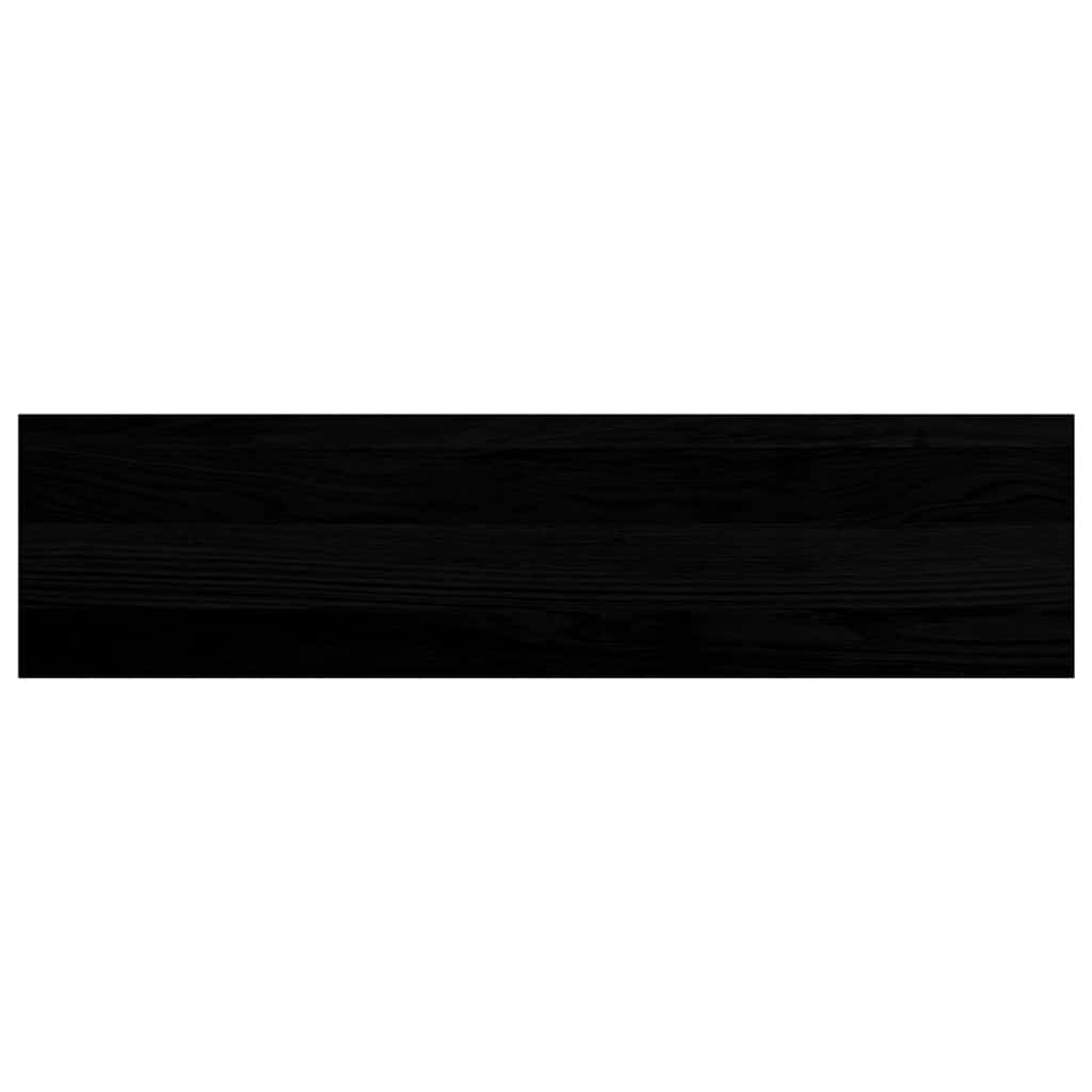 Περβάζια παραθύρων 2 τεμ. Σκ. Καφέ 80x20x2 εκ. Μασίφ Ξύλο Δρυός