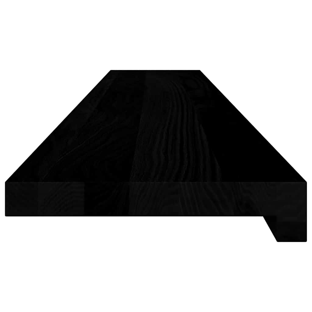 Περβάζια παραθύρων 2 τεμ. Σκ. Καφέ 120x20x2εκ. Μασίφ Ξύλο Δρυός