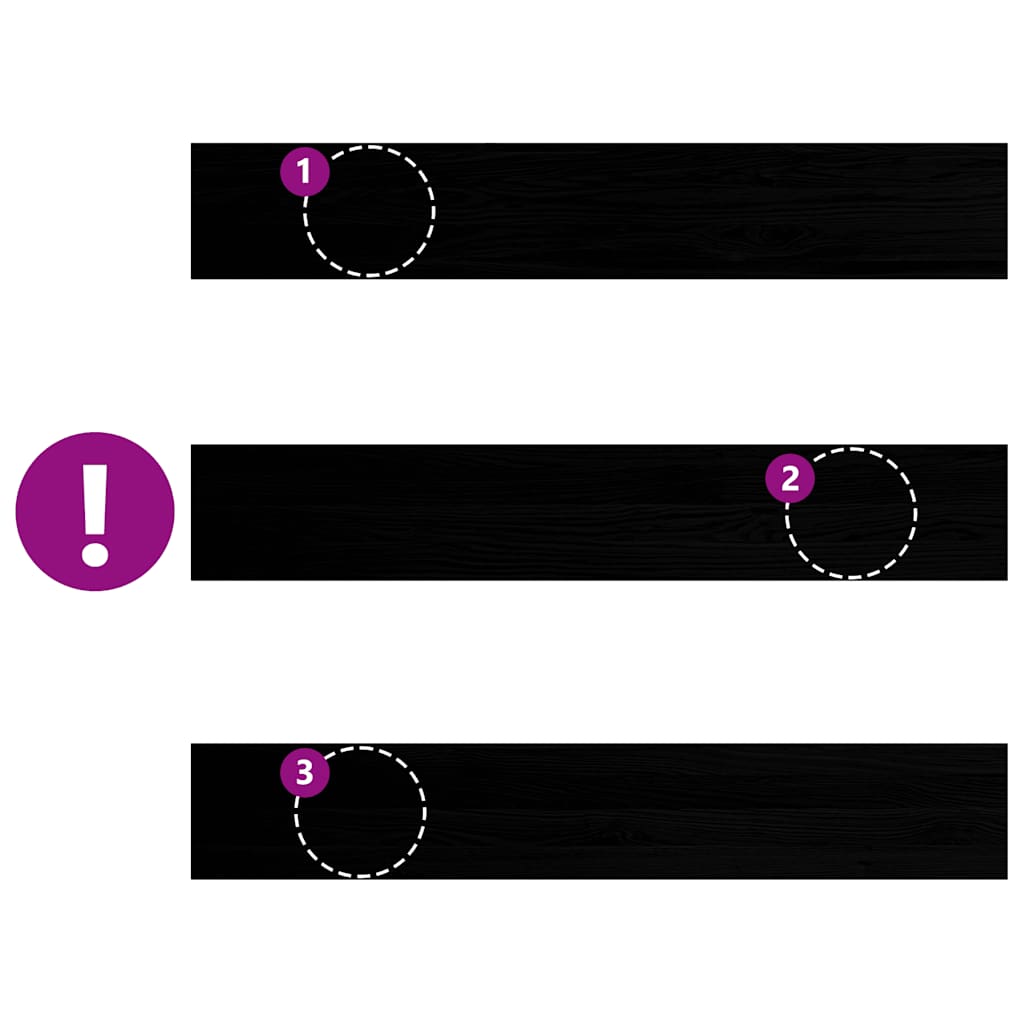 Περβάζια παραθύρων 2 τεμ. Σκ. Καφέ 120x20x2εκ. Μασίφ Ξύλο Δρυός