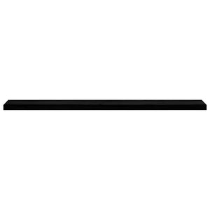 Περβάζια παραθύρων 2 τεμ. Καφέ-Μαύρο 160x20x2εκ. Μασίφ Ξύλο Δρυός