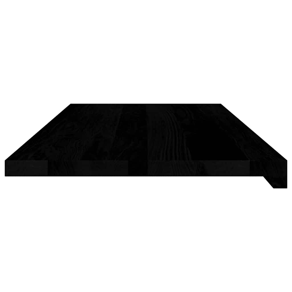 Περβάζια παραθύρων 2 τεμ. Σκ. Καφέ 90x40x2 εκ. Μασίφ Ξύλο Δρυός