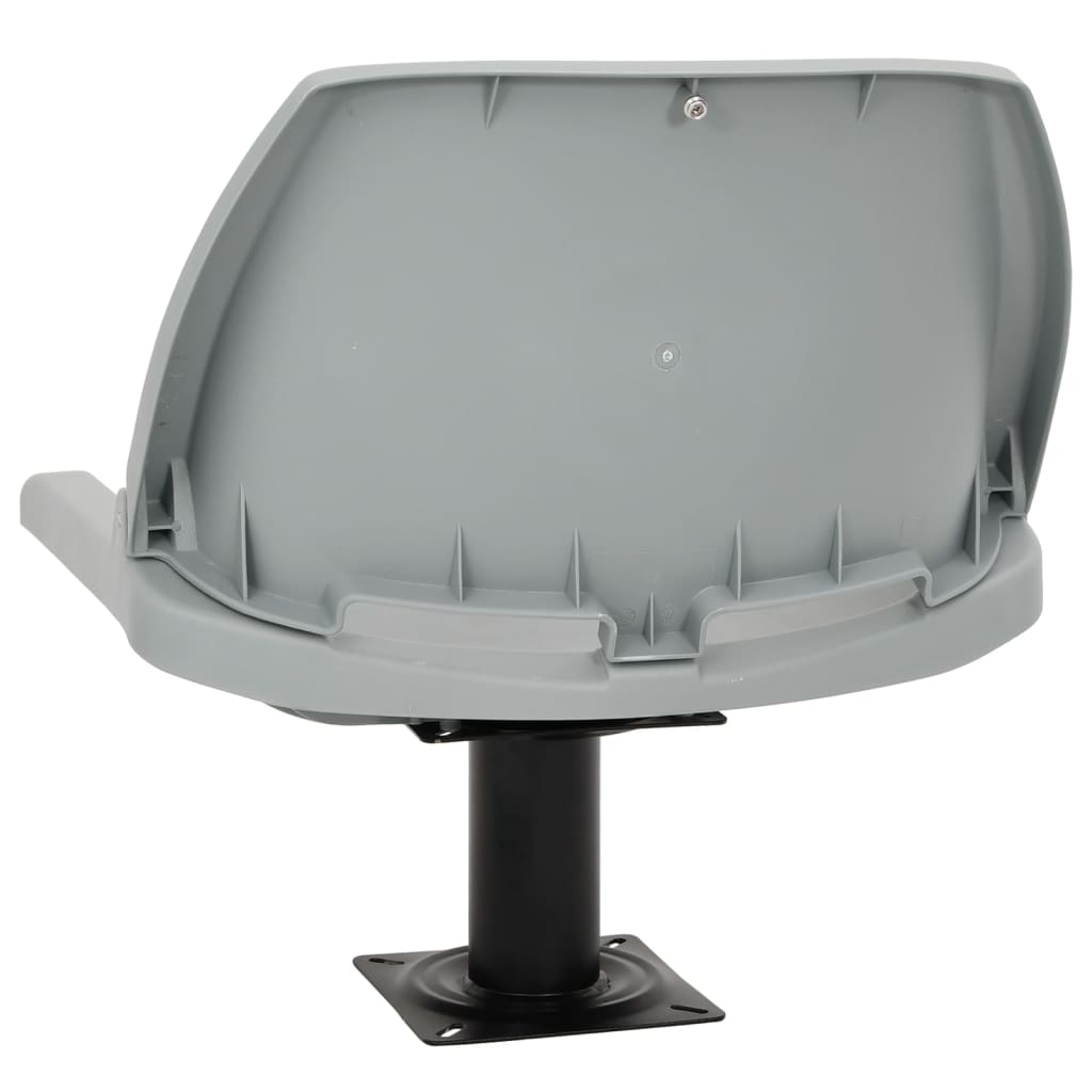 Κάθισμα Σκάφους Πτυσσόμ. 2 τεμ. Γκρι 48x51x41 εκ Χωρίς Μαξιλάρι - Pakobazaar