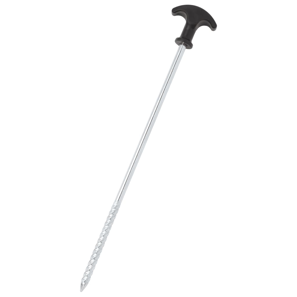 Πασσαλάκια Σκηνής 24 τεμ. 30 εκ. Ø7 χιλ. Γαλβανισμένο Ατσάλι