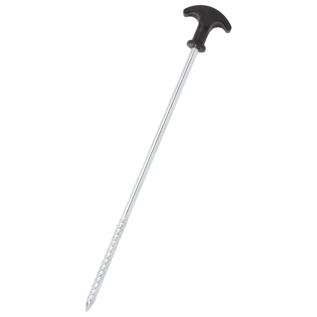 Πασσαλάκια Σκηνής 12 τεμ. 30 εκ. Ø7 χιλ. Γαλβανισμένο Ατσάλι