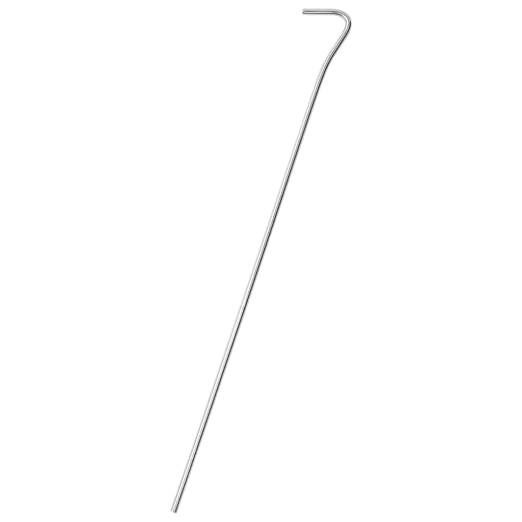 Πασσαλάκια Σκηνής 50 τεμ. 30 εκ. Ø4 χιλ. Γαλβανισμένο Ατσάλι - Pakobazaar