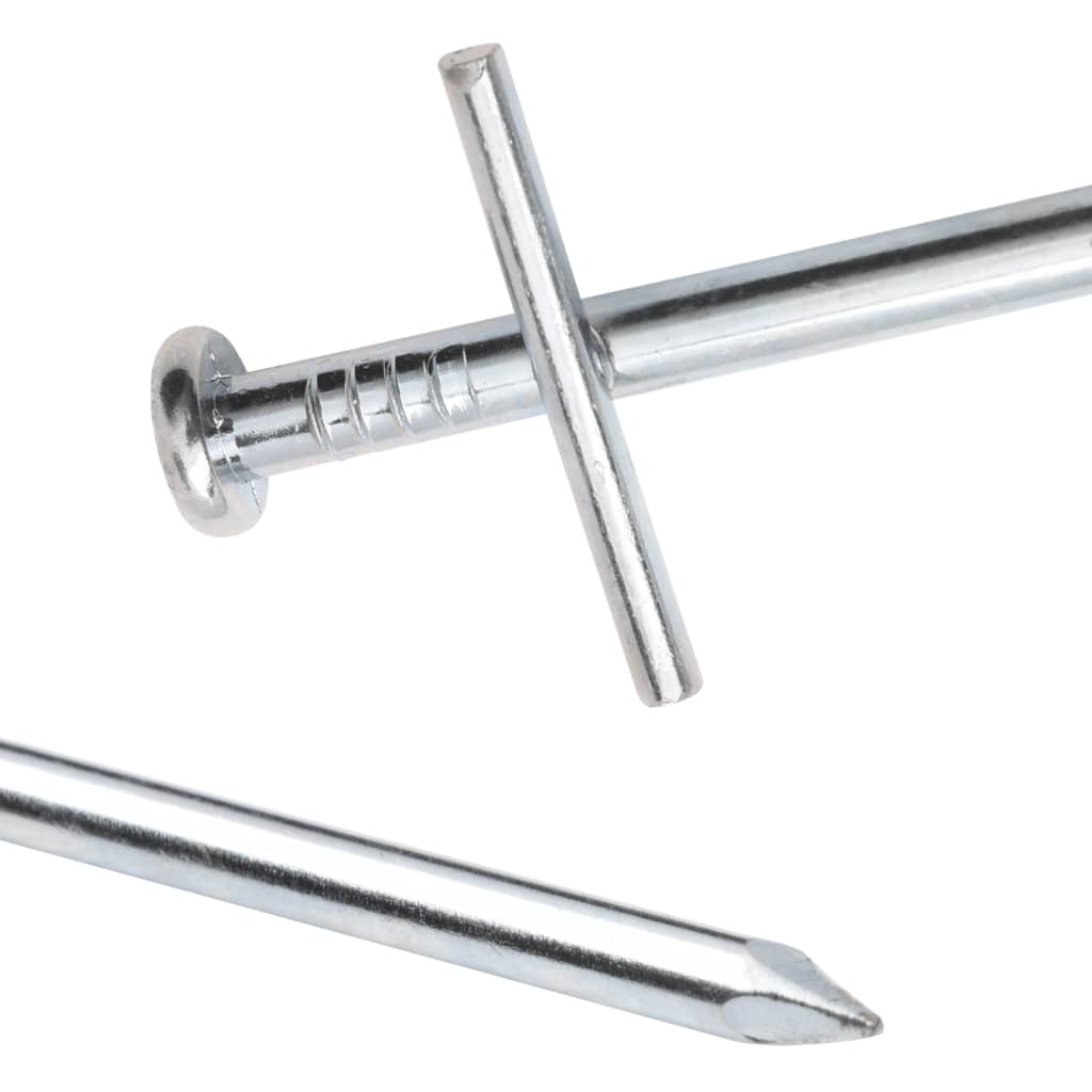 Πασσαλάκια Σκηνής 24 τεμ. 29,5 εκ. Ø6 χιλ. Γαλβανισμένο Ατσάλι - Pakobazaar