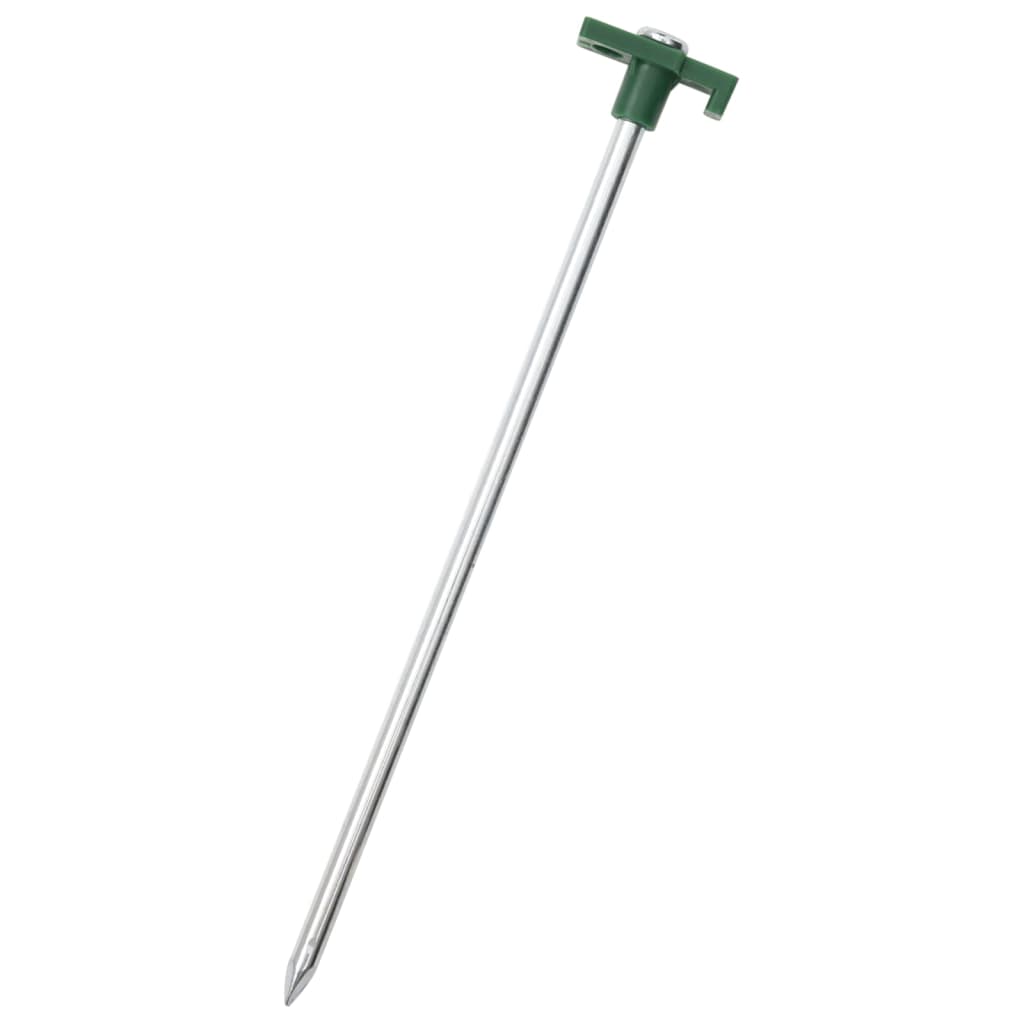 Πασσαλάκια Σκηνής 12 τεμ. 25 εκ. 7 χιλ. Γαλβανισμένο Ατσάλι