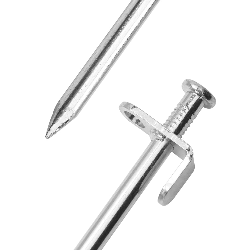 Πασσαλάκια Σκηνής 24 τεμ. 19,5 εκ. 8 χιλ. Γαλβανισμένο Ατσάλι