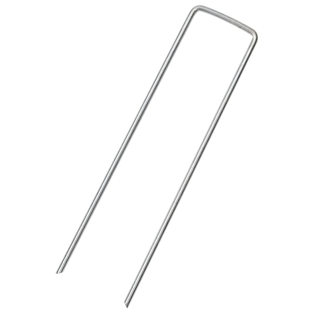 Στηρίγματα Εδάφους Σχήμα U 25 τεμ. 15x3,5 εκ. Γαλβαν. Ατσάλι