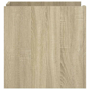 Κομοδίνο Sonoma Δρυς 45x50x50 εκ. από Επεξεργασμένο Ξύλο