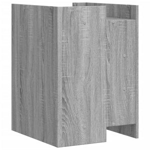 Κομοδίνο Γκρι Sonoma 45x50x65 εκ. από Επεξεργασμένο Ξύλο