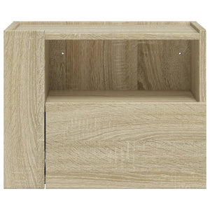 Κομοδίνα Επιτοίχιο Sonoma Δρυς 45x30x35 εκ.
