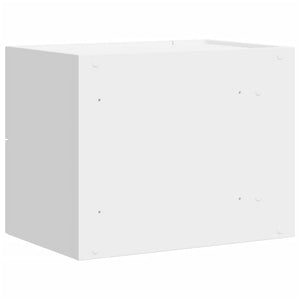 Κομοδίνο Επιτοίχιο Λευκά 45x30x35 εκ.