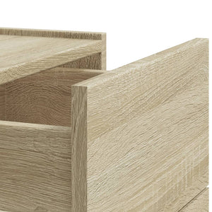 Κομοδίνα Επιτοίχιο Sonoma Δρυς 45x30x35 εκ.