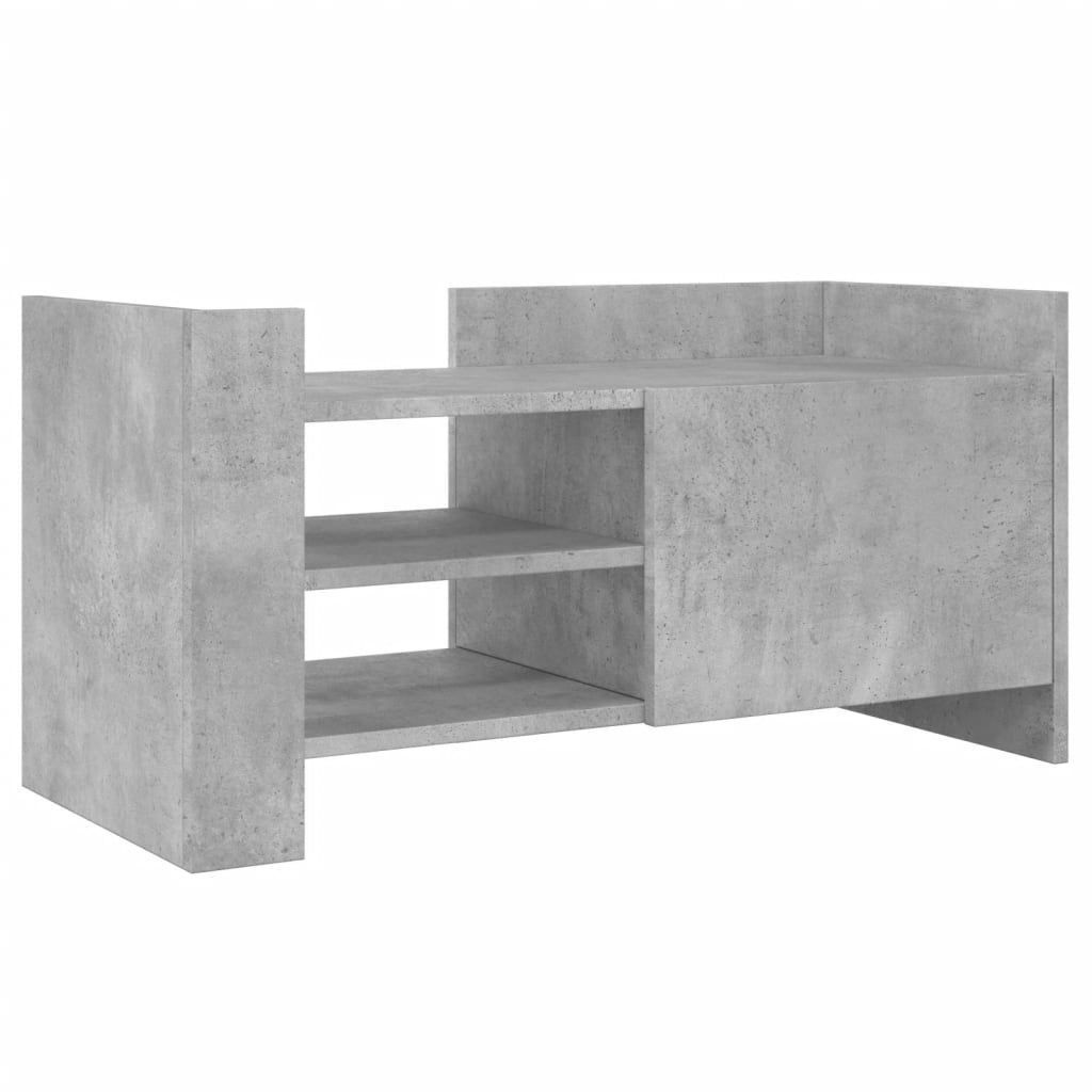 Έπιπλο Τηλεόρασης Γκρι Σκυρ. 80x35x40 εκ. Επεξ. Ξύλο