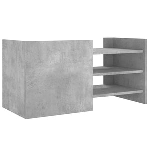 Έπιπλο Τηλεόρασης Γκρι Σκυρ. 80x35x40 εκ. Επεξ. Ξύλο
