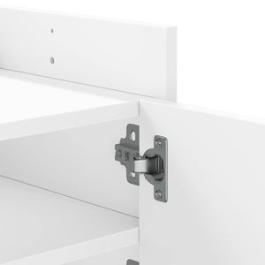 Έπιπλο Τηλεόρασης Λευκό 100 x 35 x 40 εκ. Επεξ. Ξύλο