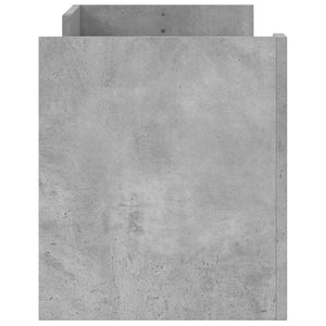 Έπιπλο Τηλεόρασης Γκρι Σκυρ. 100x35x40 εκ. Επεξ. Ξύλο