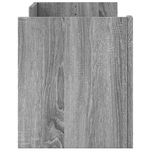 Έπιπλο Τηλεόρασης Γκρι Sonoma 100x35x40 εκ. από Επεξεργ. Ξύλο
