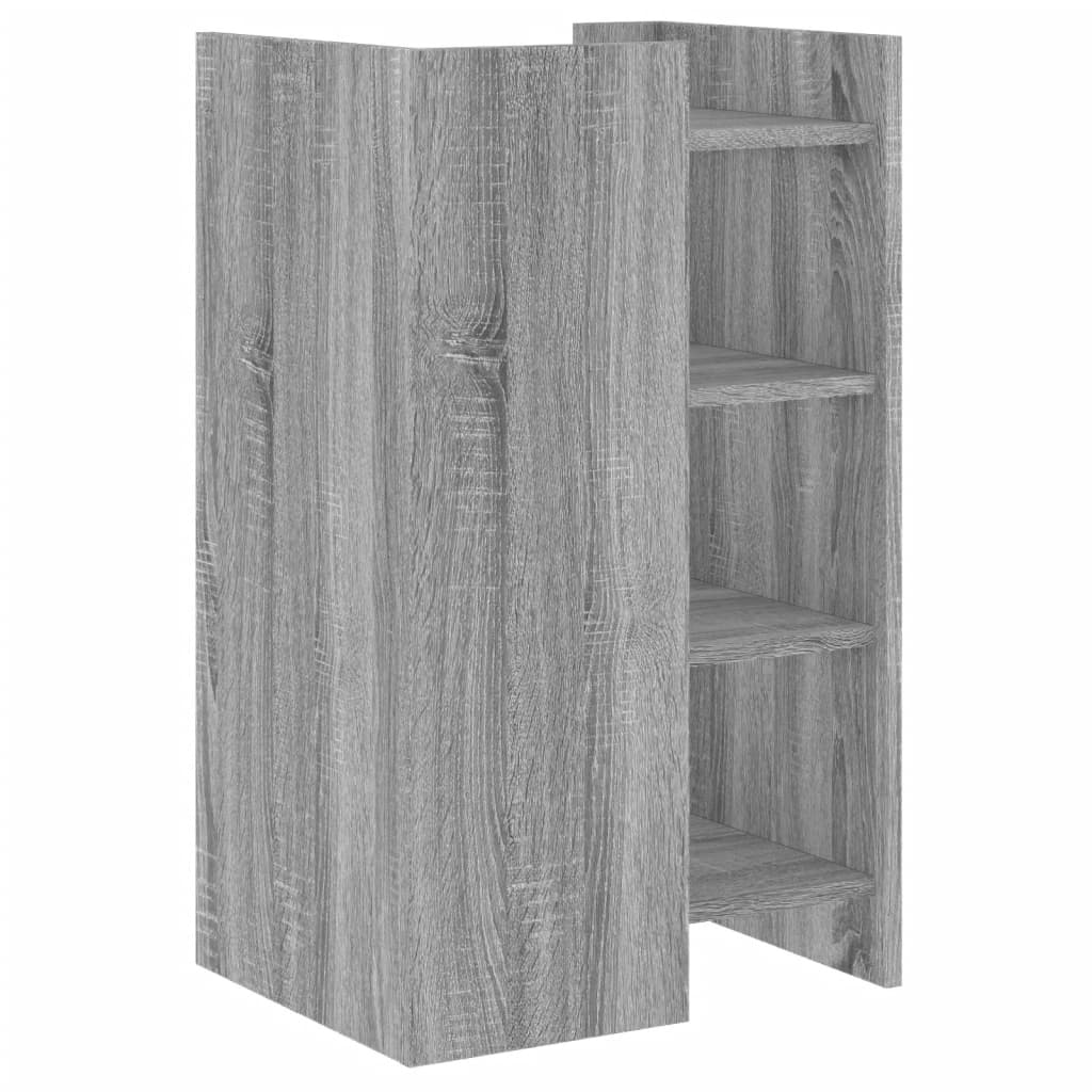 Ραφιέρα Γκρι Sonoma 45x35x75 εκ. από Επεξεργασμένο Ξύλο