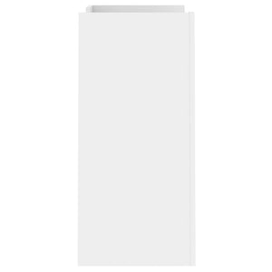 Ραφιέρα Λευκή 73,5x35x75 εκ. από Επεξεργασμένο Ξύλο - Pakobazaar