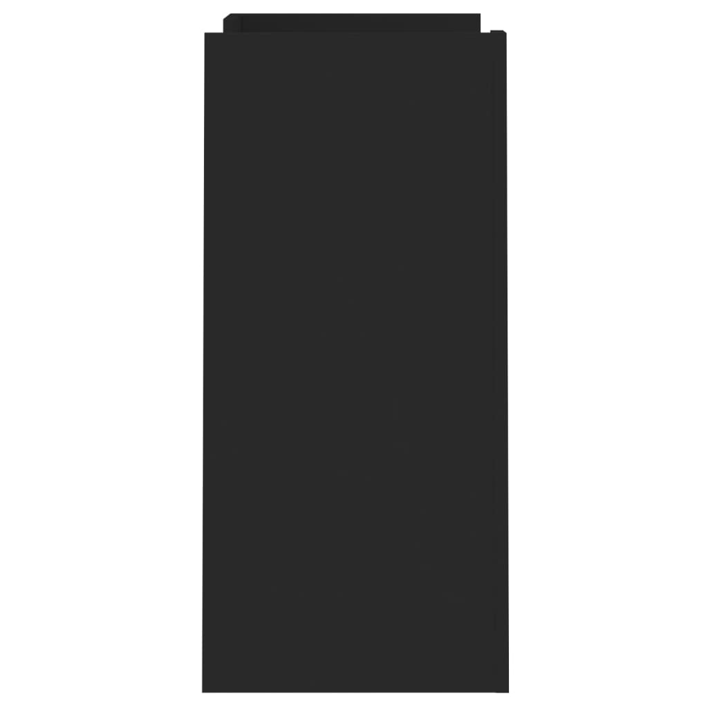 Ντουλάπι Μαύρο 73,5x35x75 εκ. από Επεξεργασμένο Ξύλο - Pakobazaar