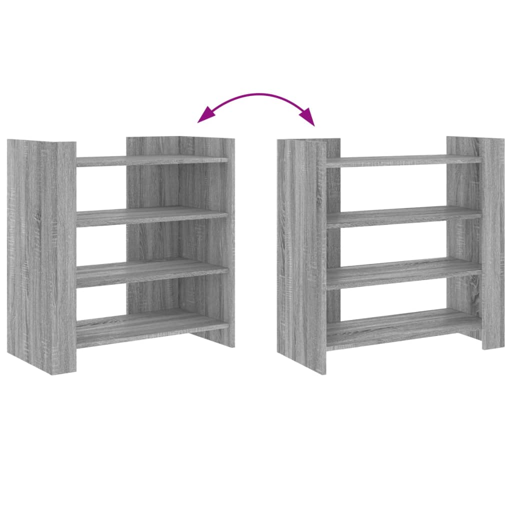 Ντουλάπι Γκρι Sonoma 73,5x35x75 εκ. από Επεξεργασμένο Ξύλο