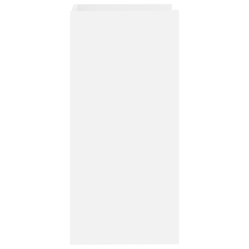 Συρταριέρα Λευκή 45x35x75 εκ. από Επεξεργασμένο Ξύλο - Pakobazaar