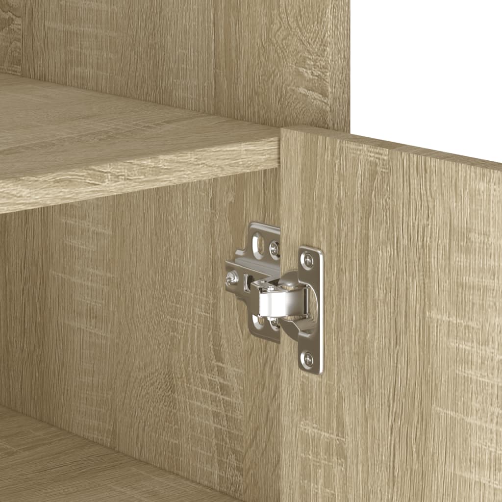 Συρταριέρα Sonoma Δρυς 45x35x75 εκ. από Επεξεργασμένο Ξύλο - Pakobazaar