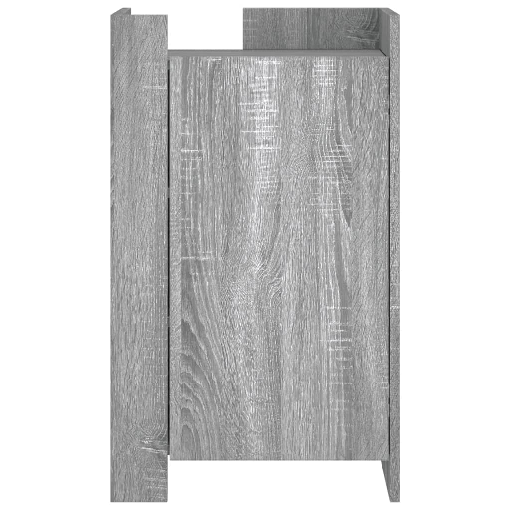Ραφιέρα Γκρι Sonoma 45x35x75 εκ. από Επεξεργασμένο Ξύλο