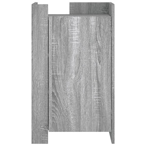 Ραφιέρα Γκρι Sonoma 45x35x75 εκ. από Επεξεργασμένο Ξύλο