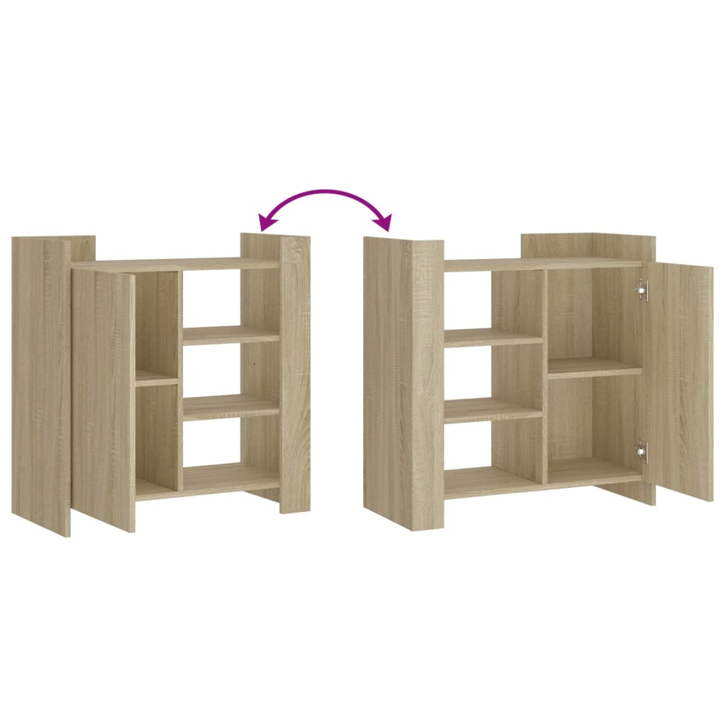 Ντουλάπι Sonoma Δρυς 73,5x35x75 εκ. από Επεξεργασμένο Ξύλο - Pakobazaar