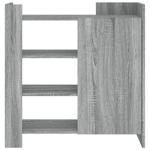 Ντουλάπι Γκρι Sonoma 73,5x35x75 εκ. από Επεξεργασμένο Ξύλο