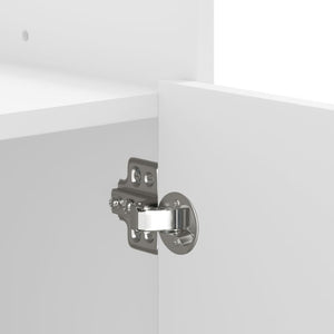 Μπουφές Λευκή 100x35x75 εκ. από Επεξεργασμένο Ξύλο