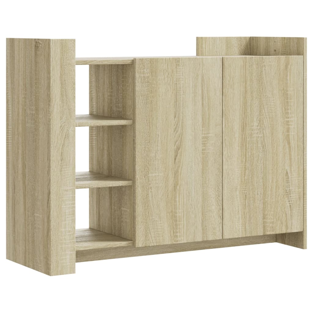 Ντουλάπι Sonoma Δρυς 100 x 35 x 75 εκ. από Επεξεργασμένο Ξύλο