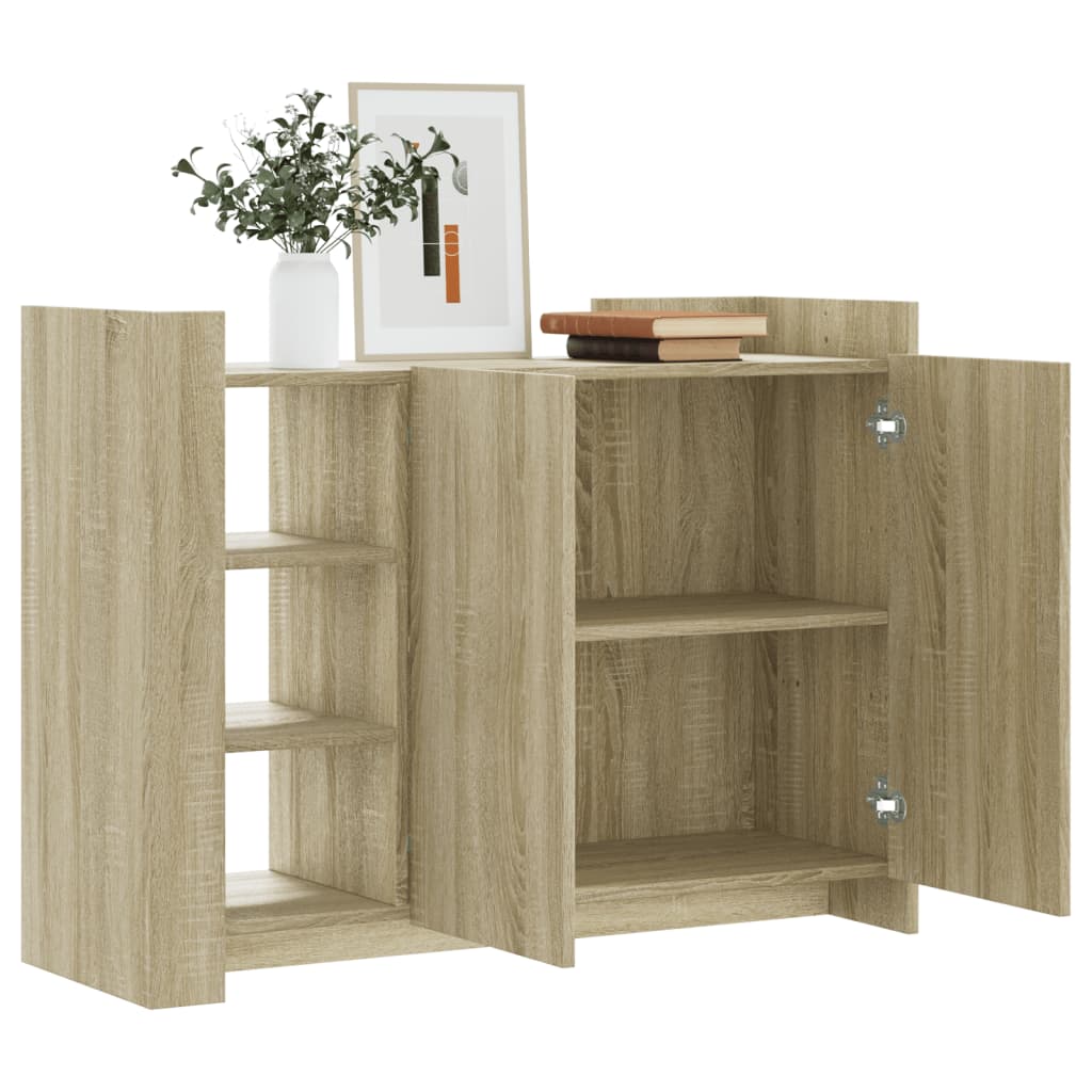 Ντουλάπι Sonoma Δρυς 100 x 35 x 75 εκ. από Επεξεργασμένο Ξύλο