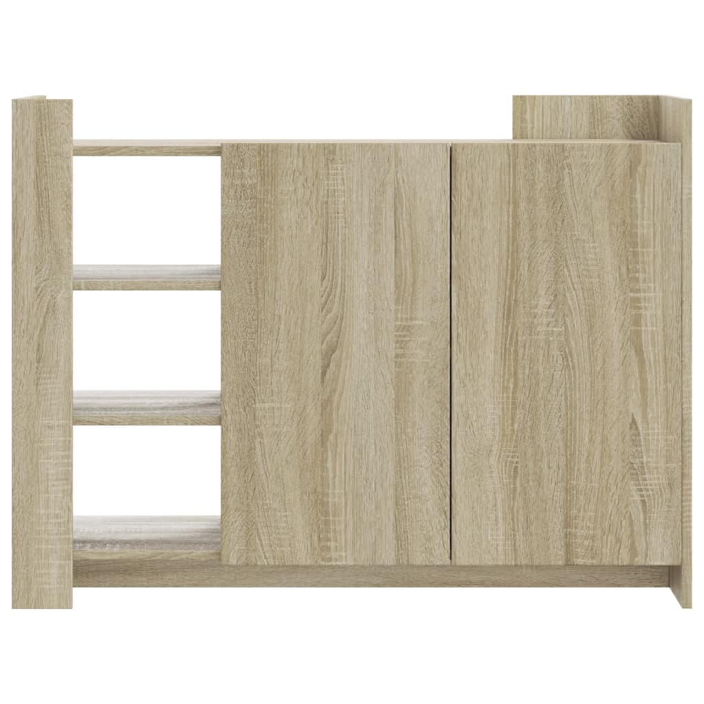 Ντουλάπι Sonoma Δρυς 100 x 35 x 75 εκ. από Επεξεργασμένο Ξύλο