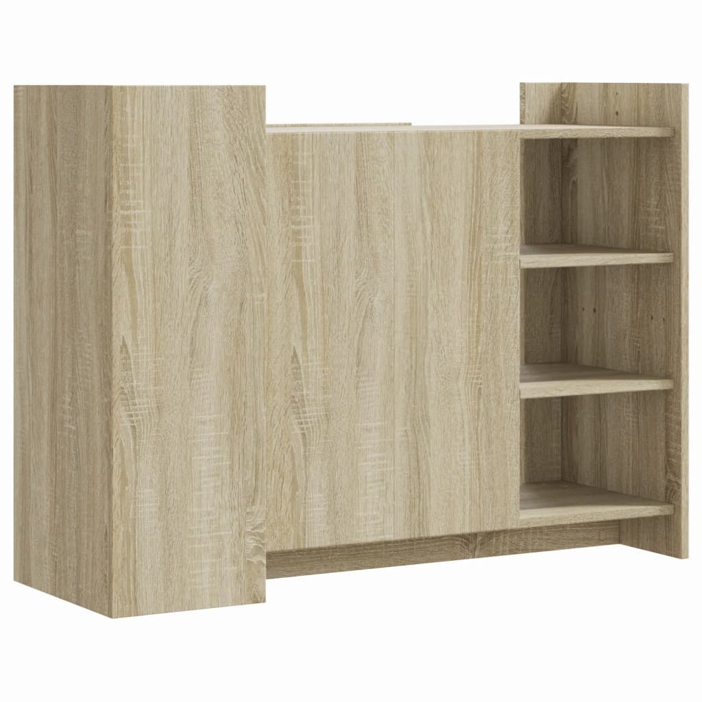 Ντουλάπι Sonoma Δρυς 100 x 35 x 75 εκ. από Επεξεργασμένο Ξύλο