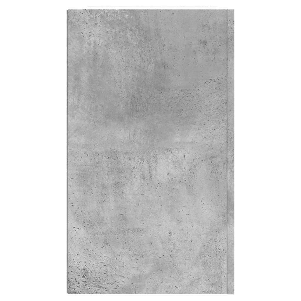 Ντουλάπι Τοίχου Γκρι Σκυρ. 75x35x60 εκ. Επεξεργασμένο Ξύλο