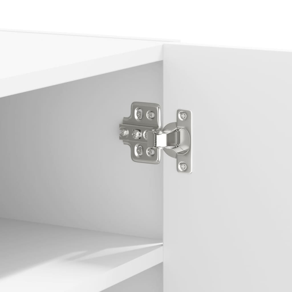 Ντουλάπι Τοίχου Λευκό 75 x 35 x 60 εκ. από Επεξεργασμένο Ξύλο - Pakobazaar