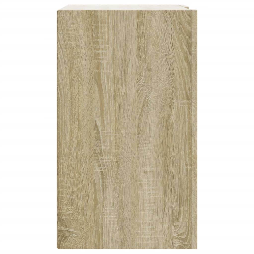 Ντουλάπι Τοίχου Sonoma Δρυς 75x35x60 εκ. Επεξεργασμένο Ξύλο