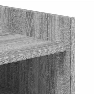 Παπουτσοθήκη Γκρι Sonoma 74,5x37,5x100 εκ. Επεξεργασμένο Ξύλο