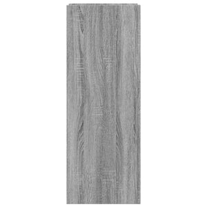 Παπουτσοθήκη Γκρι Sonoma 52x37,5x100 εκ. από Επεξεργ. Ξύλο