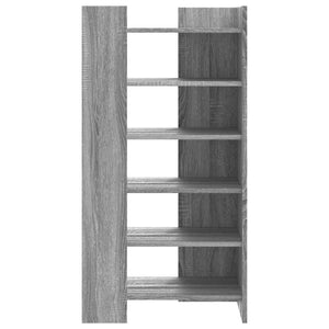 Παπουτσοθήκη Γκρι Sonoma 52x37,5x100 εκ. από Επεξεργ. Ξύλο
