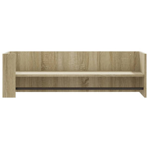 Ράφι Τοίχου Sonoma Δρυς 100x35x30,5 εκ. Επεξεργασμένο Ξύλο - Pakobazaar