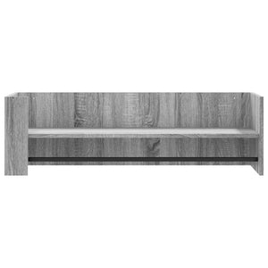Ραφιέρα Τοίχου Γκρι Sonoma 100x35x30,5 εκ. Επεξεργασμένο Ξύλο