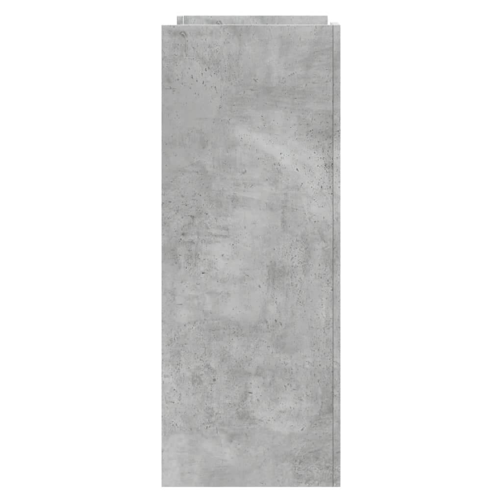 Τραπεζάκι Κονσόλα Γκρι Σκυρ. 100x35x90 εκ. από Επεξ. Ξύλο