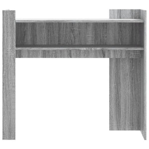Τραπέζι Κονσόλα Γκρι Sonoma 100x35x90 εκ. Επεξεργασμένο Ξύλο