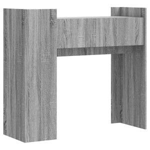 Τραπέζι Κονσόλα Γκρι Sonoma 100x35x90 εκ. Επεξεργασμένο Ξύλο